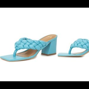 Marc Fisher braided sandals